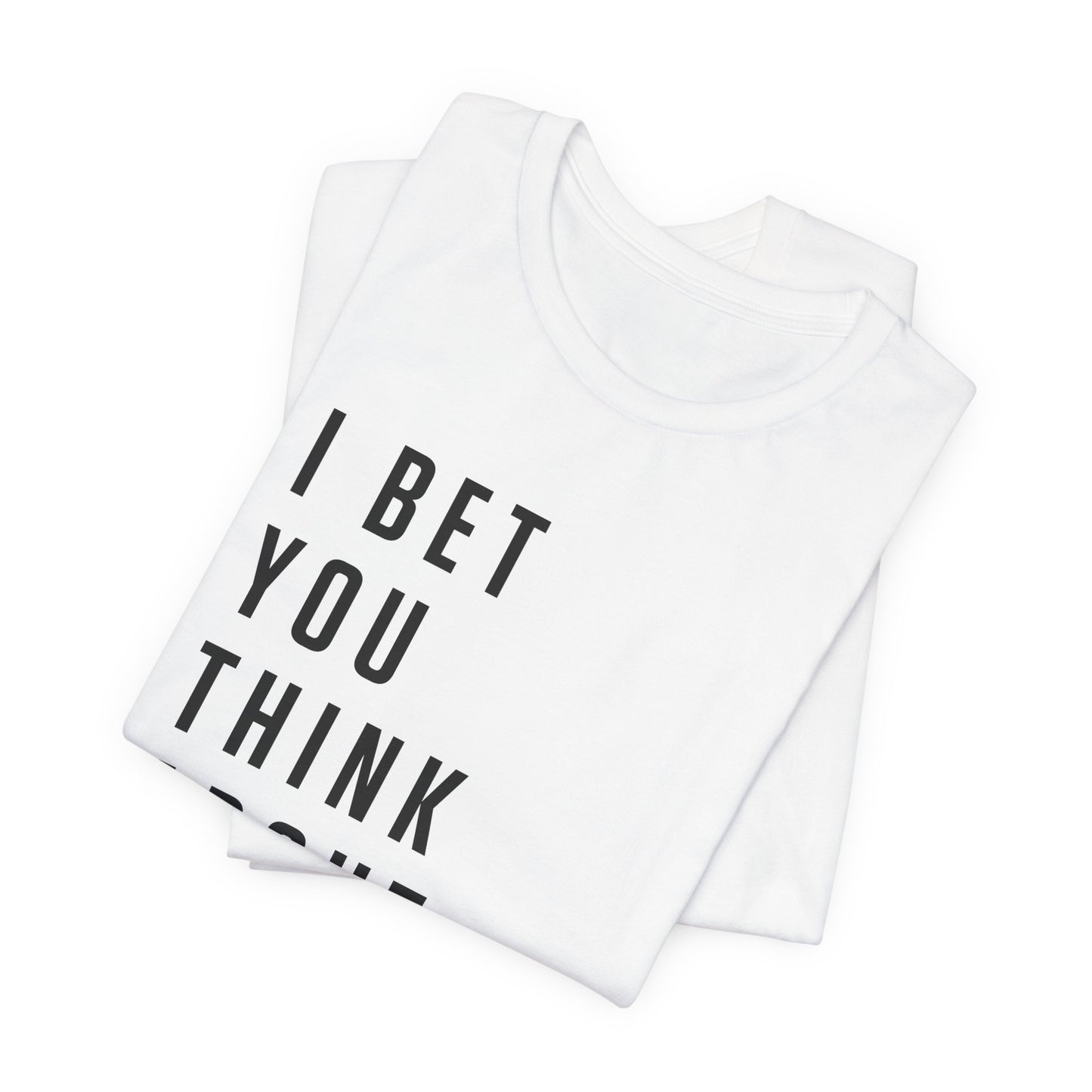 Polera Swiftie I Bet You Think About Me