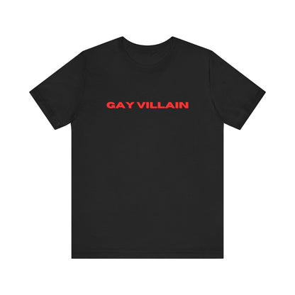 Polera Unisex Gay Villain - The Raccoon Project