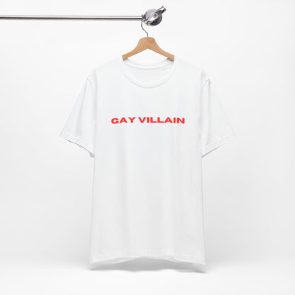 Polera Unisex Gay Villain - The Raccoon Project