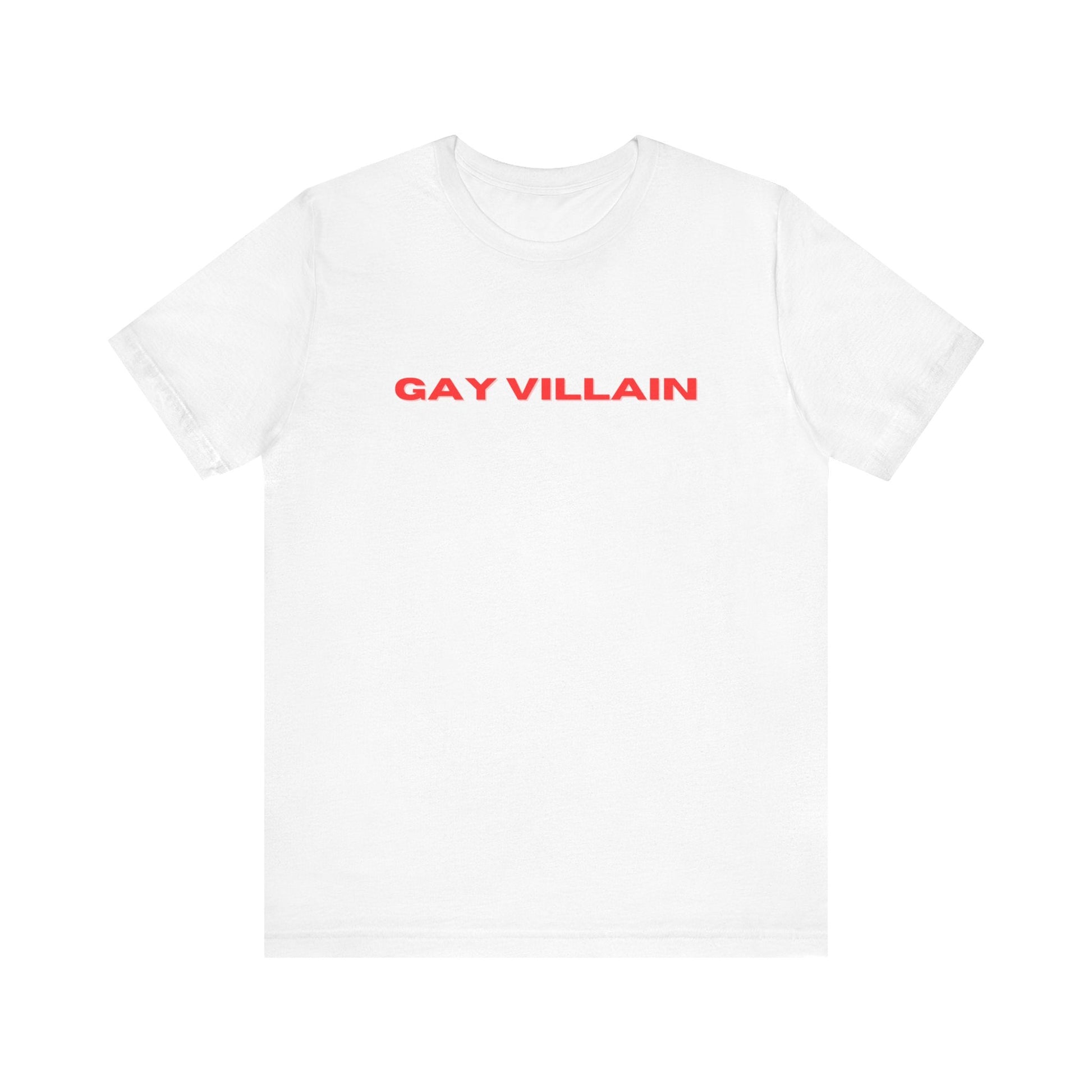 Polera Unisex Gay Villain - The Raccoon Project