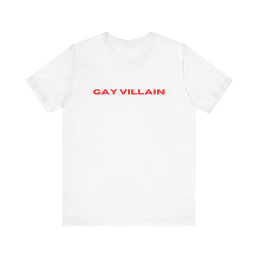 Polera Unisex Gay Villain - The Raccoon Project