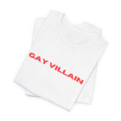 Polera Unisex Gay Villain - The Raccoon Project