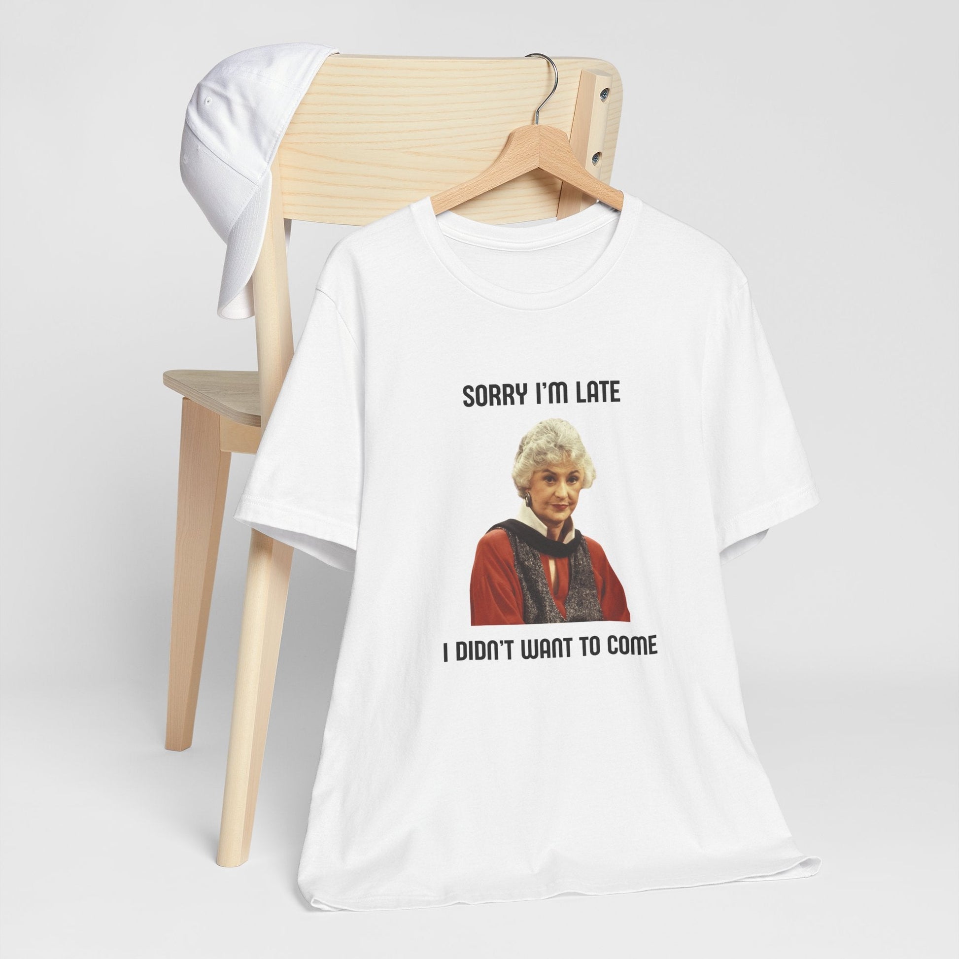 Polera Unisex Golden Girls I Didn't Want To Come - The Raccoon Project