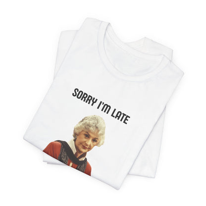 Polera Unisex Golden Girls I Didn't Want To Come - The Raccoon Project