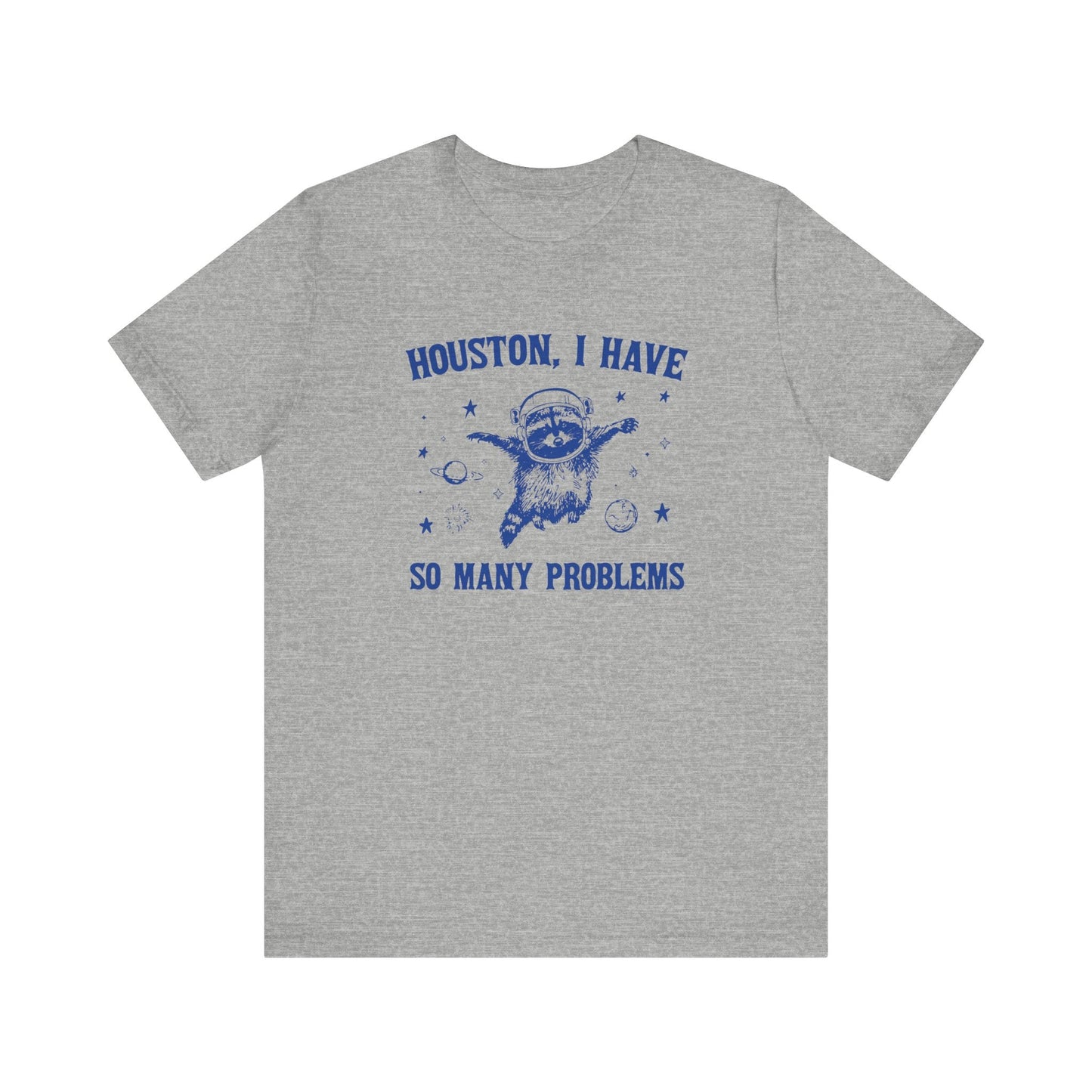 Polera Unisex Mapache Houston Problems - The Raccoon Project