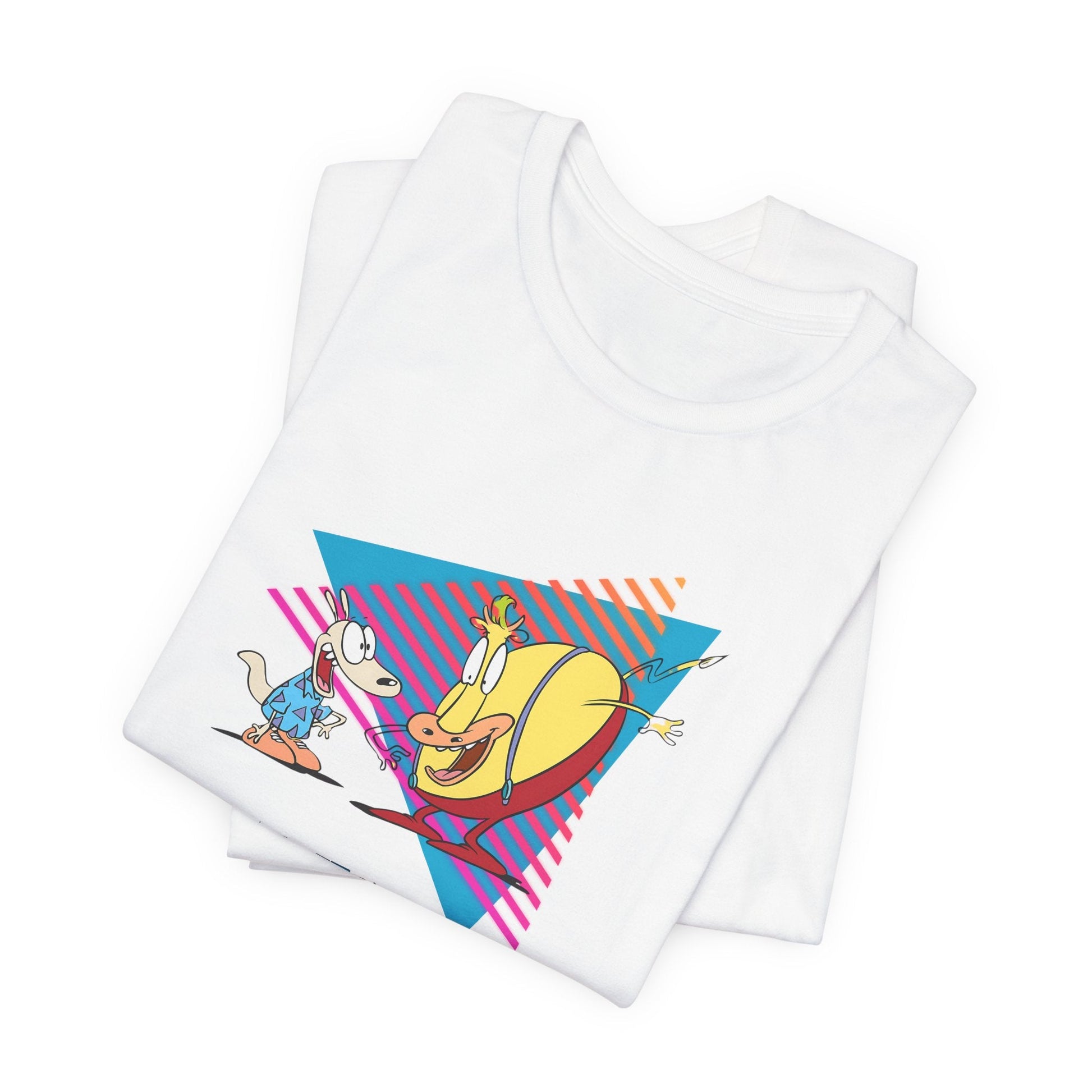 Polera Unisex Rocko Adulthood - The Raccoon Project